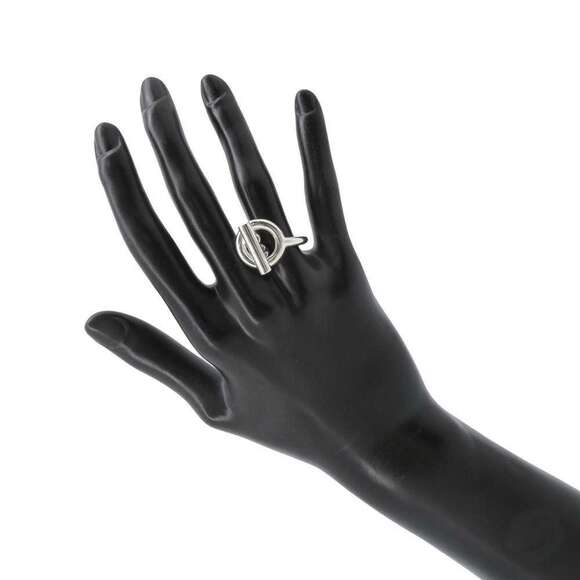 HERMES Silver Ring - Picture 4 of 9